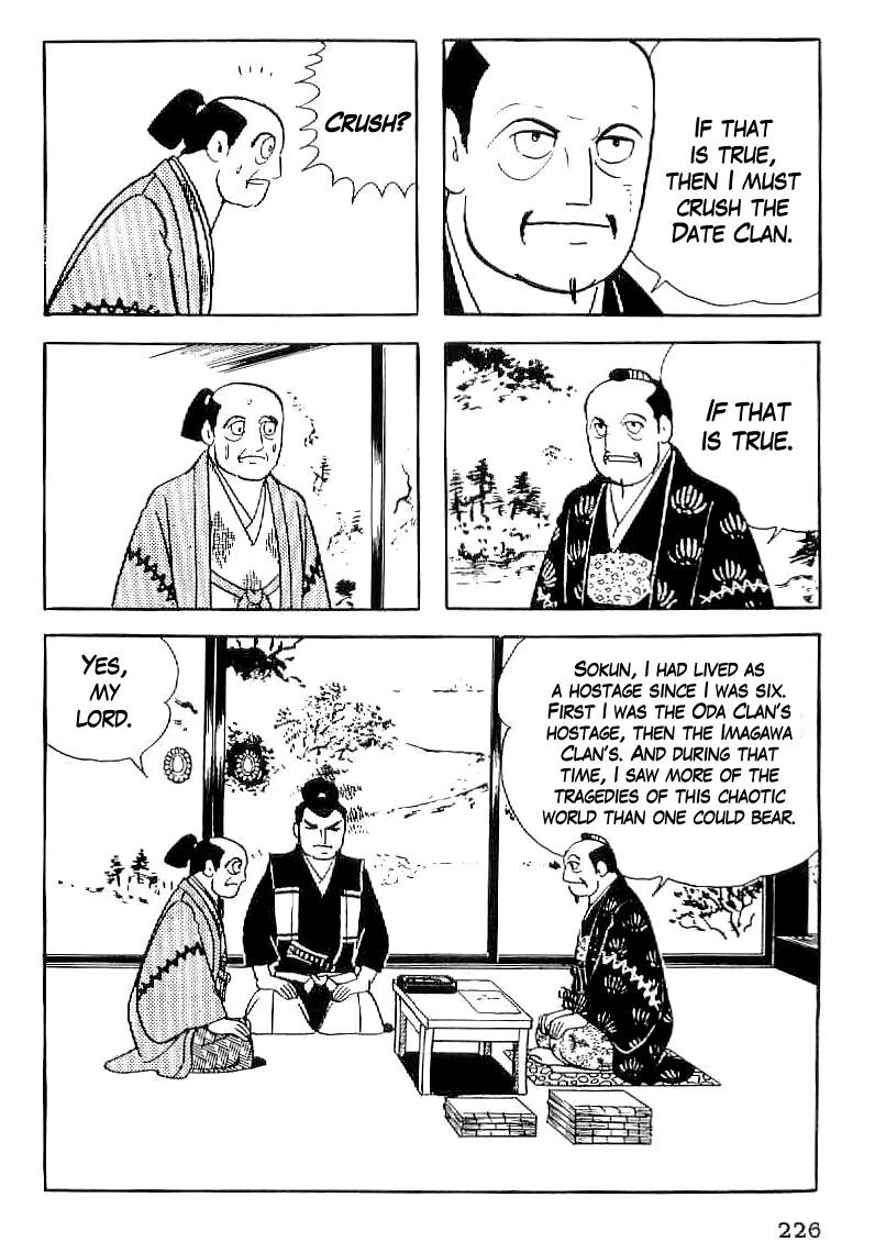 Date Masamune (YOKOYAMA Mitsuteru) Chapter 38 page 9 - Chapter 38: The Merits and Demerits of Sekigahara