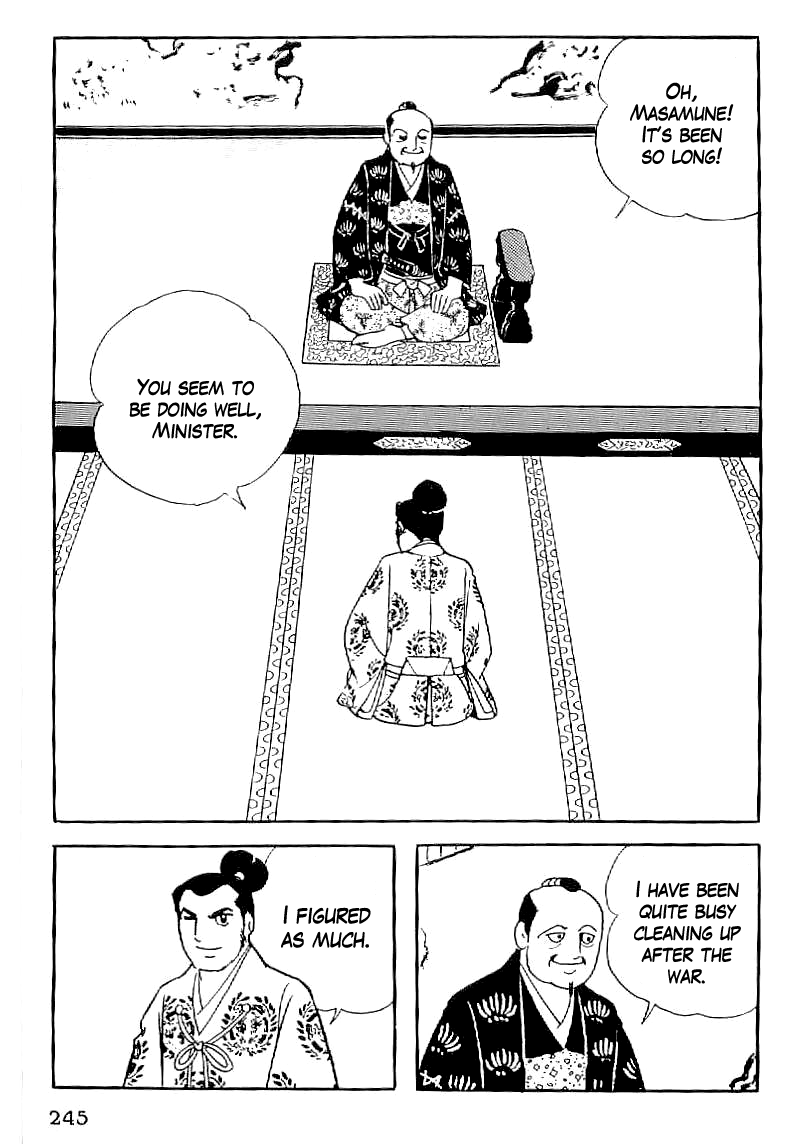 Date Masamune (YOKOYAMA Mitsuteru) Chapter 39 page 2 - Chapter 39: Sentence of the Toyotomi Clan
