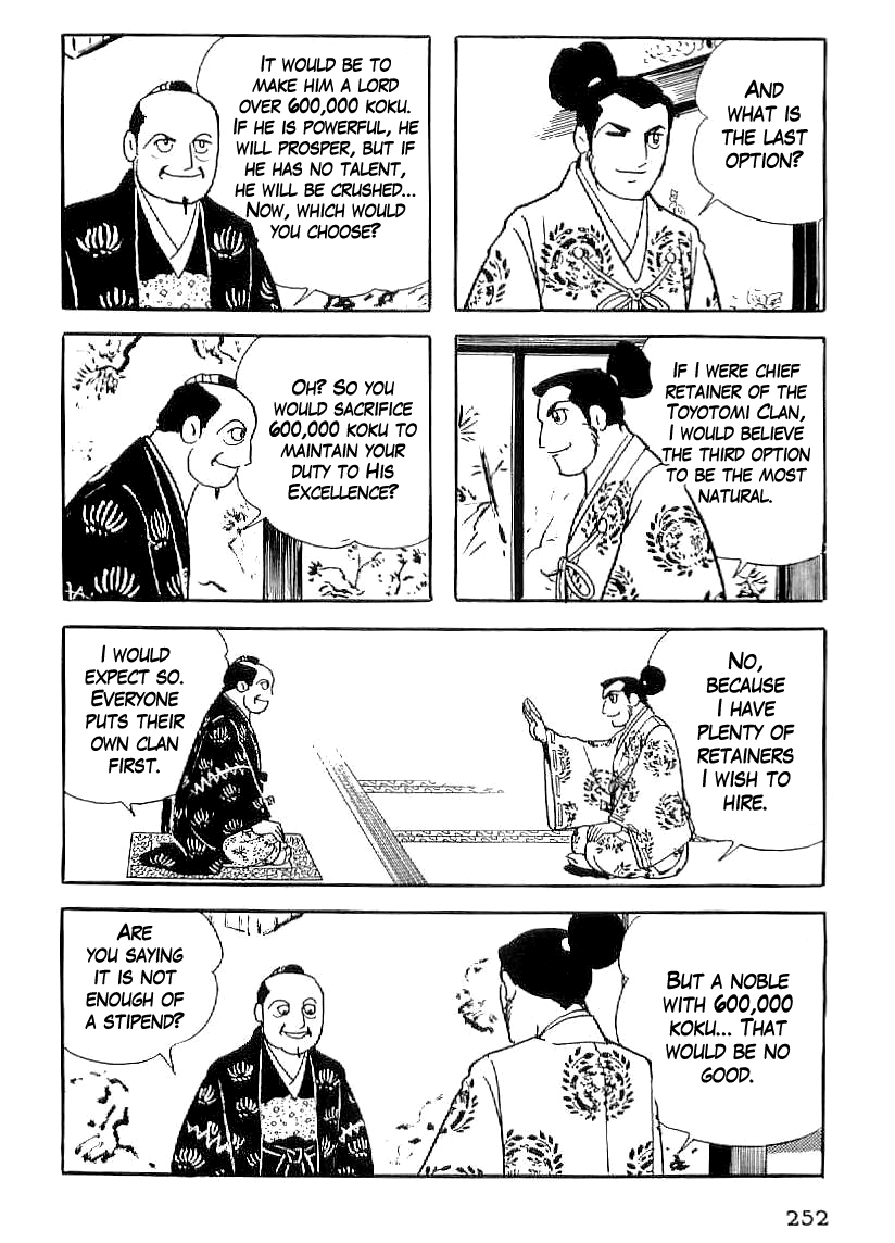 Date Masamune (YOKOYAMA Mitsuteru) Chapter 39 page 9 - Chapter 39: Sentence of the Toyotomi Clan