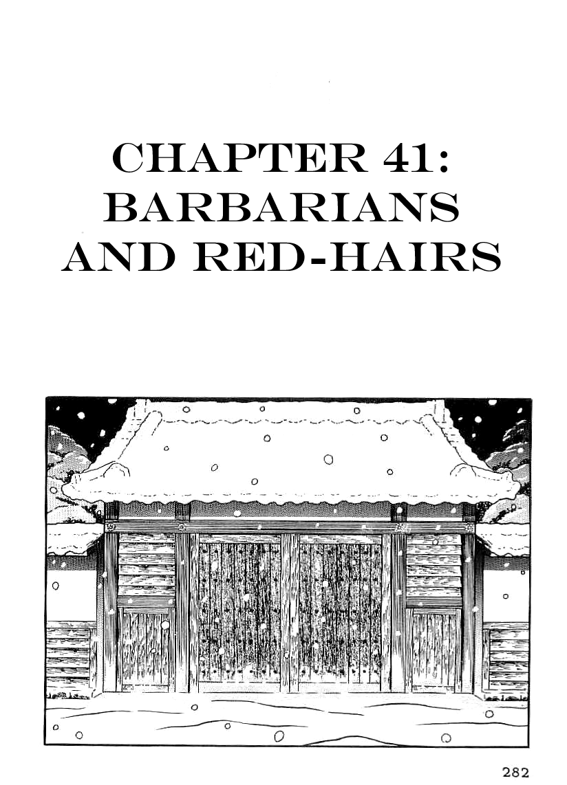Date Masamune (YOKOYAMA Mitsuteru) Chapter 41 page 1 - Chapter 41: Barbarians and Red-Hairs