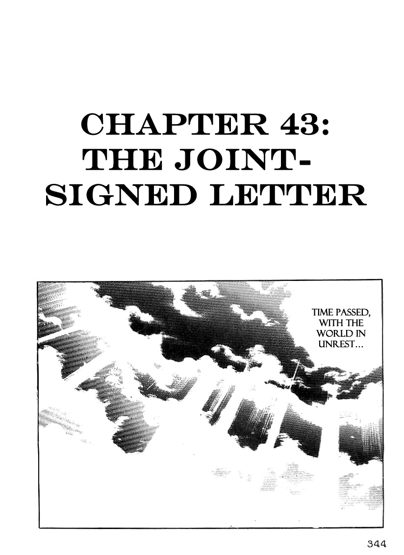 Date Masamune (YOKOYAMA Mitsuteru) Chapter 43 page 1 - Chapter 43: The Joint-Signed Letter