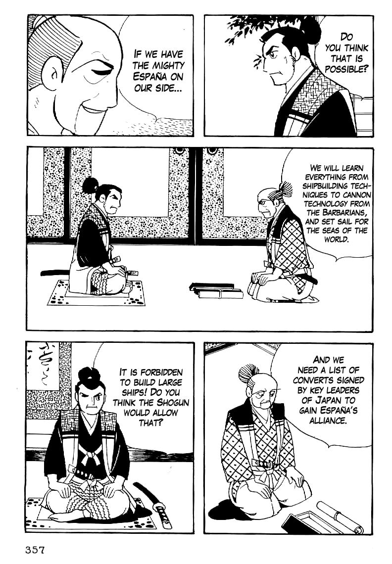 Date Masamune (YOKOYAMA Mitsuteru) Chapter 43 page 14 - Chapter 43: The Joint-Signed Letter