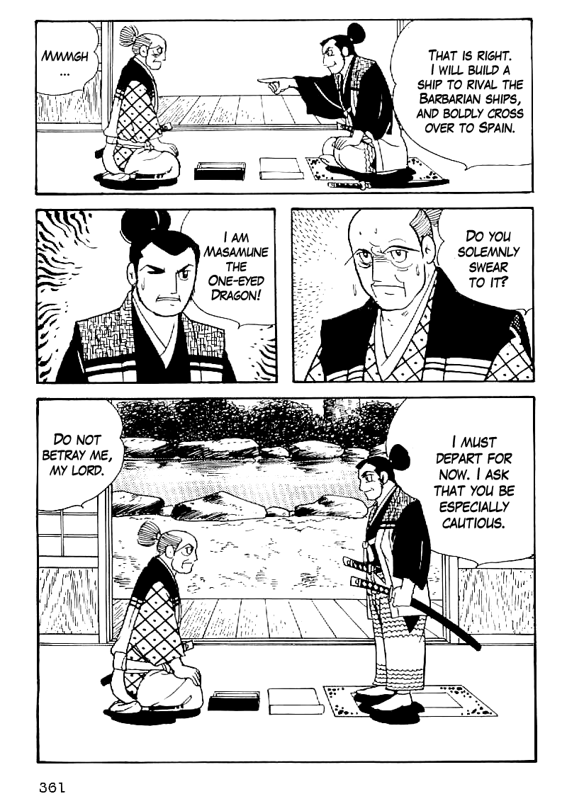 Date Masamune (YOKOYAMA Mitsuteru) Chapter 43 page 18 - Chapter 43: The Joint-Signed Letter