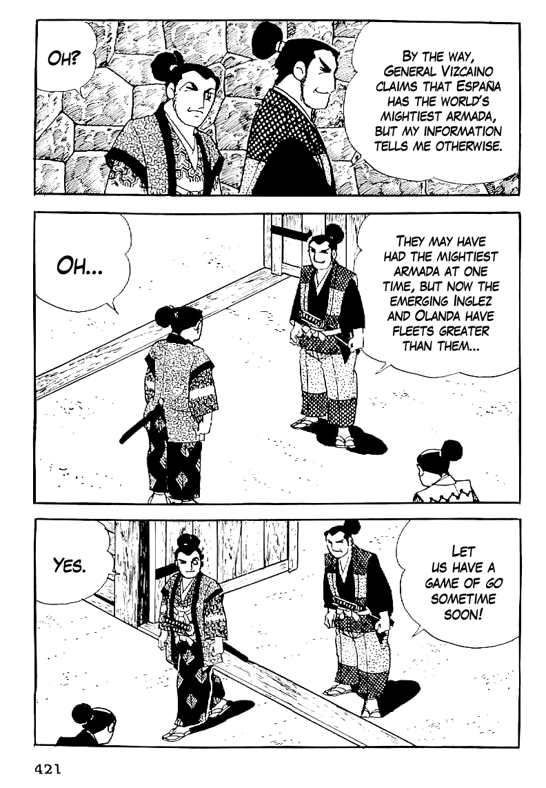 Date Masamune (YOKOYAMA Mitsuteru) Chapter 45 page 28 - Chapter 45: Dark Clouds