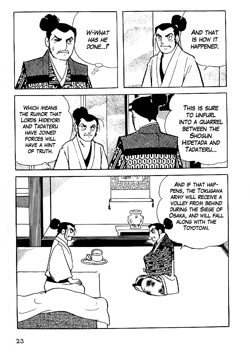 Date Masamune (YOKOYAMA Mitsuteru) Chapter 46 page 21 - Chapter 46: Insolence-Slaying