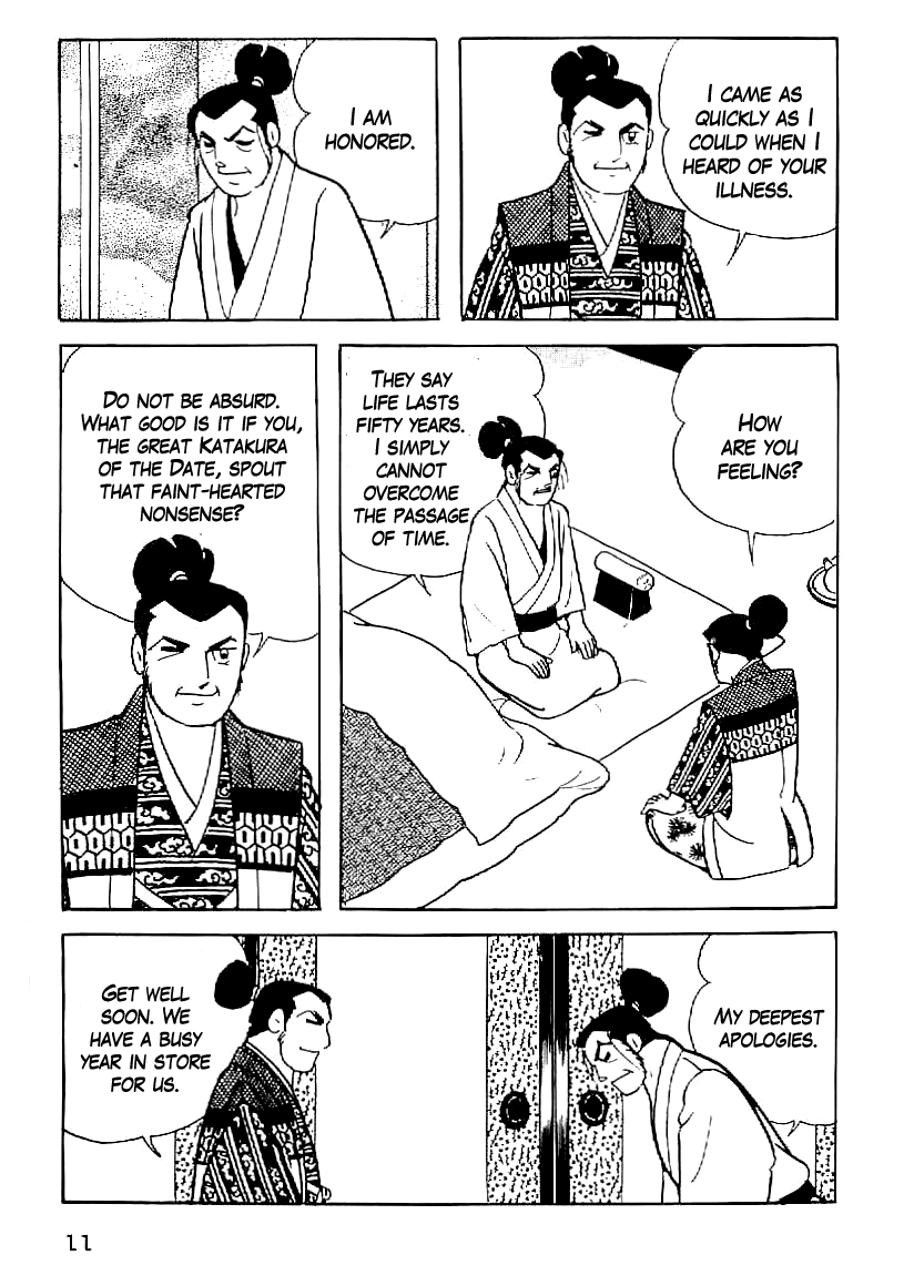 Date Masamune (YOKOYAMA Mitsuteru) Chapter 46 page 9 - Chapter 46: Insolence-Slaying