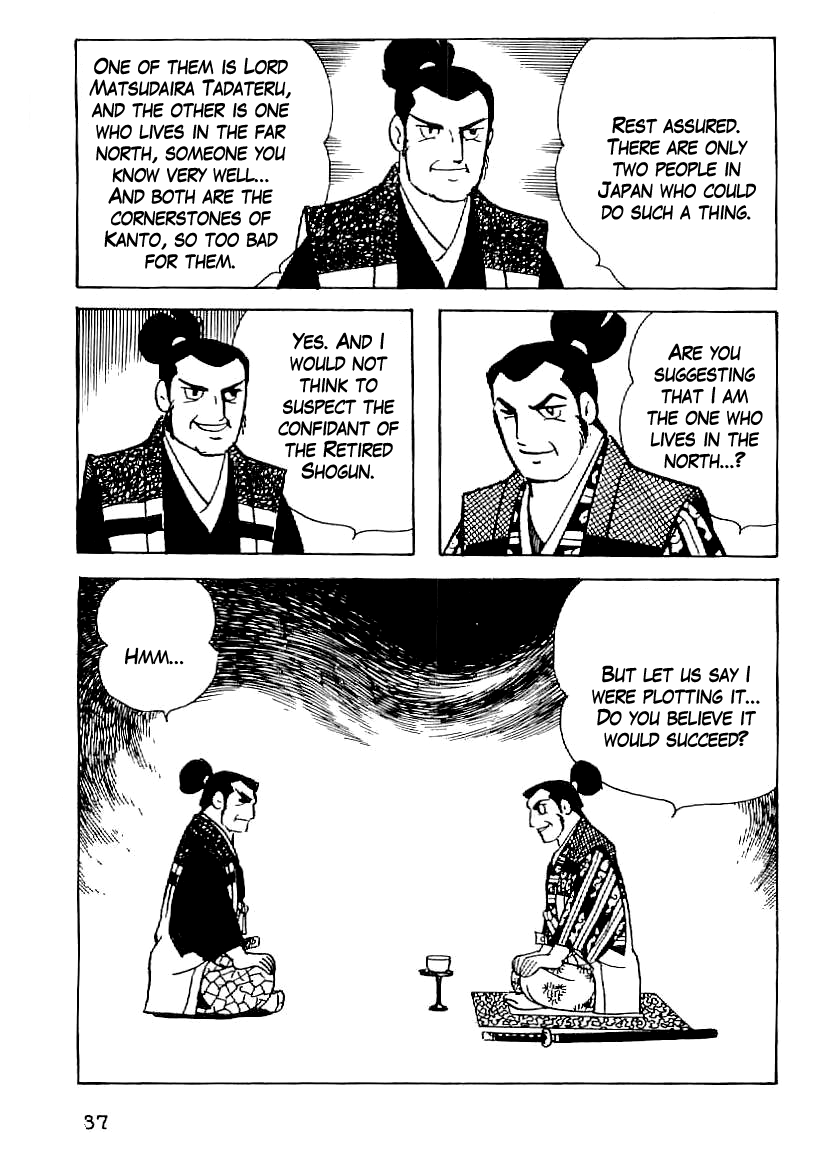 Date Masamune (YOKOYAMA Mitsuteru) Chapter 47 page 14 - Chapter 47: Motive and Motive