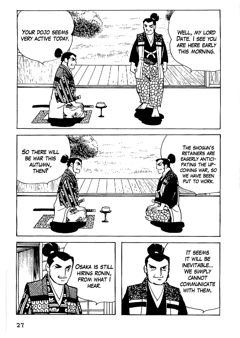 Date Masamune (YOKOYAMA Mitsuteru) Chapter 47 page 4 - Chapter 47: Motive and Motive