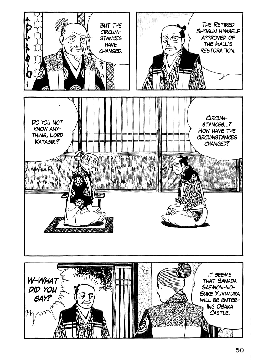 Date Masamune (YOKOYAMA Mitsuteru) Chapter 48 page 9 - Chapter 48: The Night Before the Battle