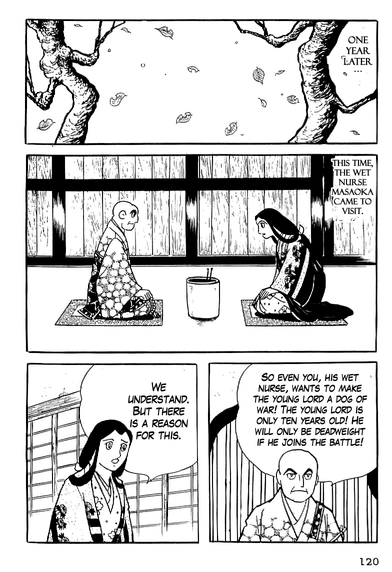 Date Masamune (YOKOYAMA Mitsuteru) Chapter 5 page 28 - Chapter 5: The Value of Life