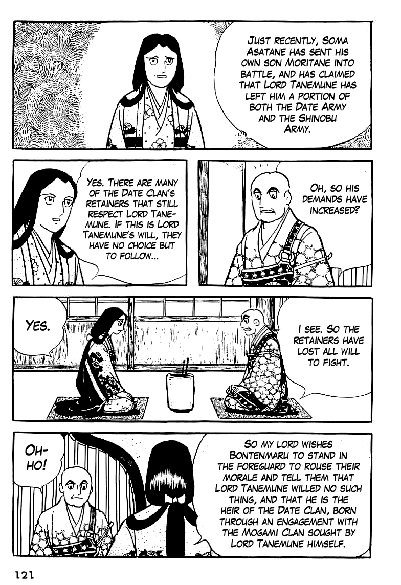 Date Masamune (YOKOYAMA Mitsuteru) Chapter 5 page 29 - Chapter 5: The Value of Life