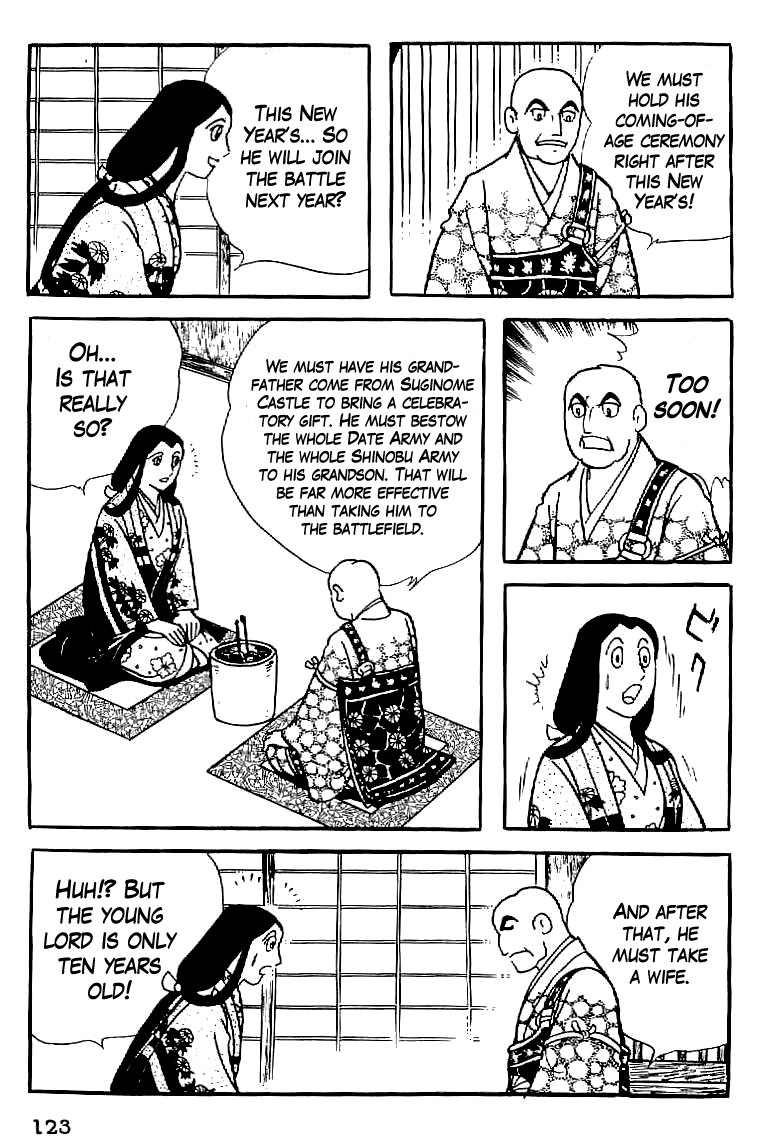 Date Masamune (YOKOYAMA Mitsuteru) Chapter 5 page 31 - Chapter 5: The Value of Life