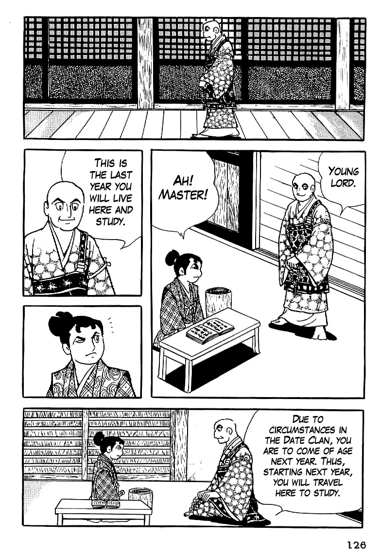 Date Masamune (YOKOYAMA Mitsuteru) Chapter 5 page 34 - Chapter 5: The Value of Life