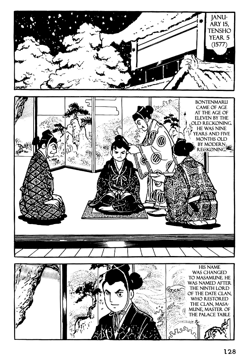 Date Masamune (YOKOYAMA Mitsuteru) Chapter 5 page 36 - Chapter 5: The Value of Life