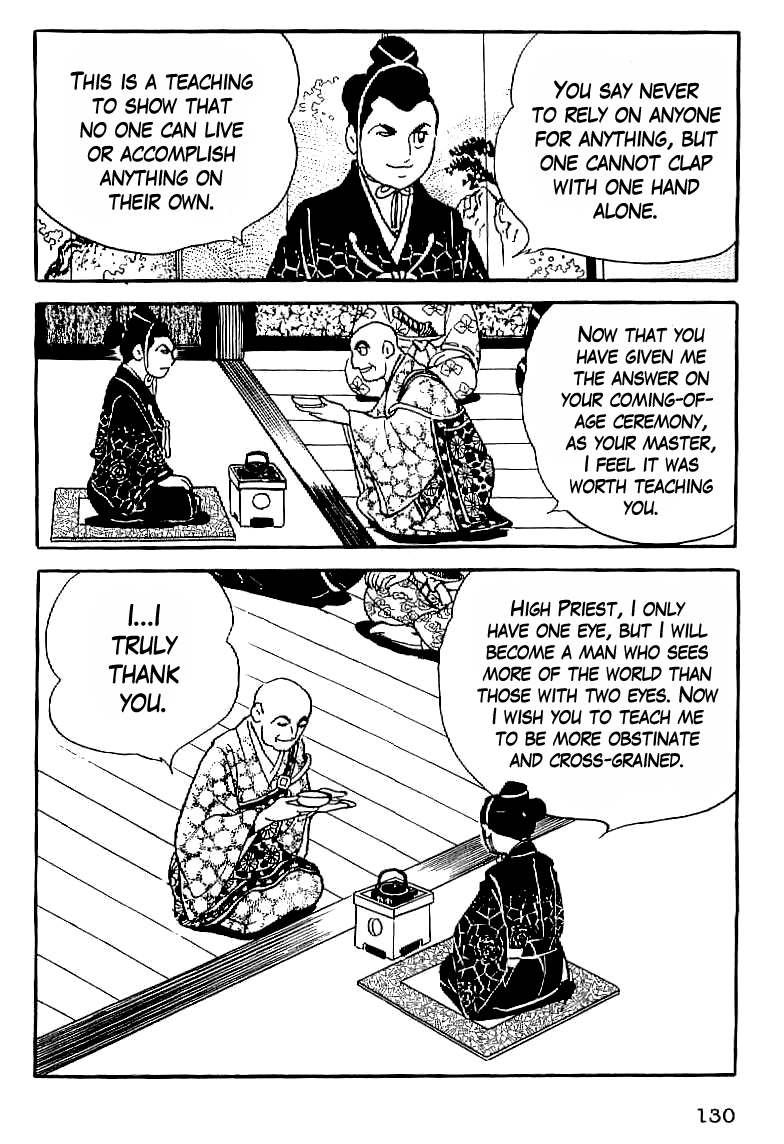 Date Masamune (YOKOYAMA Mitsuteru) Chapter 5 page 38 - Chapter 5: The Value of Life