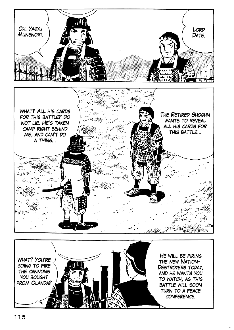 Date Masamune (YOKOYAMA Mitsuteru) Chapter 50 page 28 - Chapter 50: The Winter Siege of Osaka