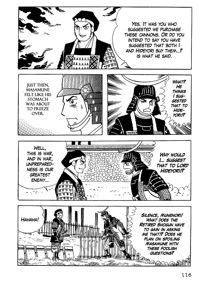 Date Masamune (YOKOYAMA Mitsuteru) Chapter 50 page 29 - Chapter 50: The Winter Siege of Osaka