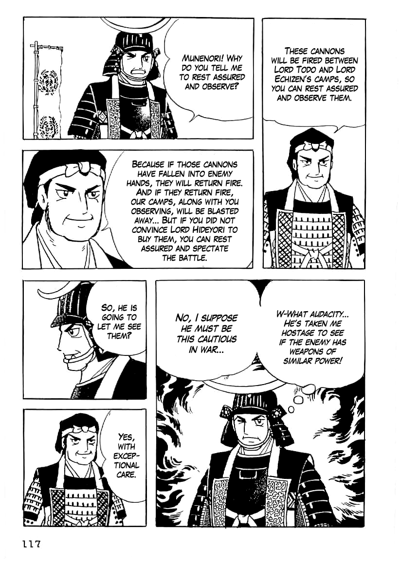 Date Masamune (YOKOYAMA Mitsuteru) Chapter 50 page 30 - Chapter 50: The Winter Siege of Osaka