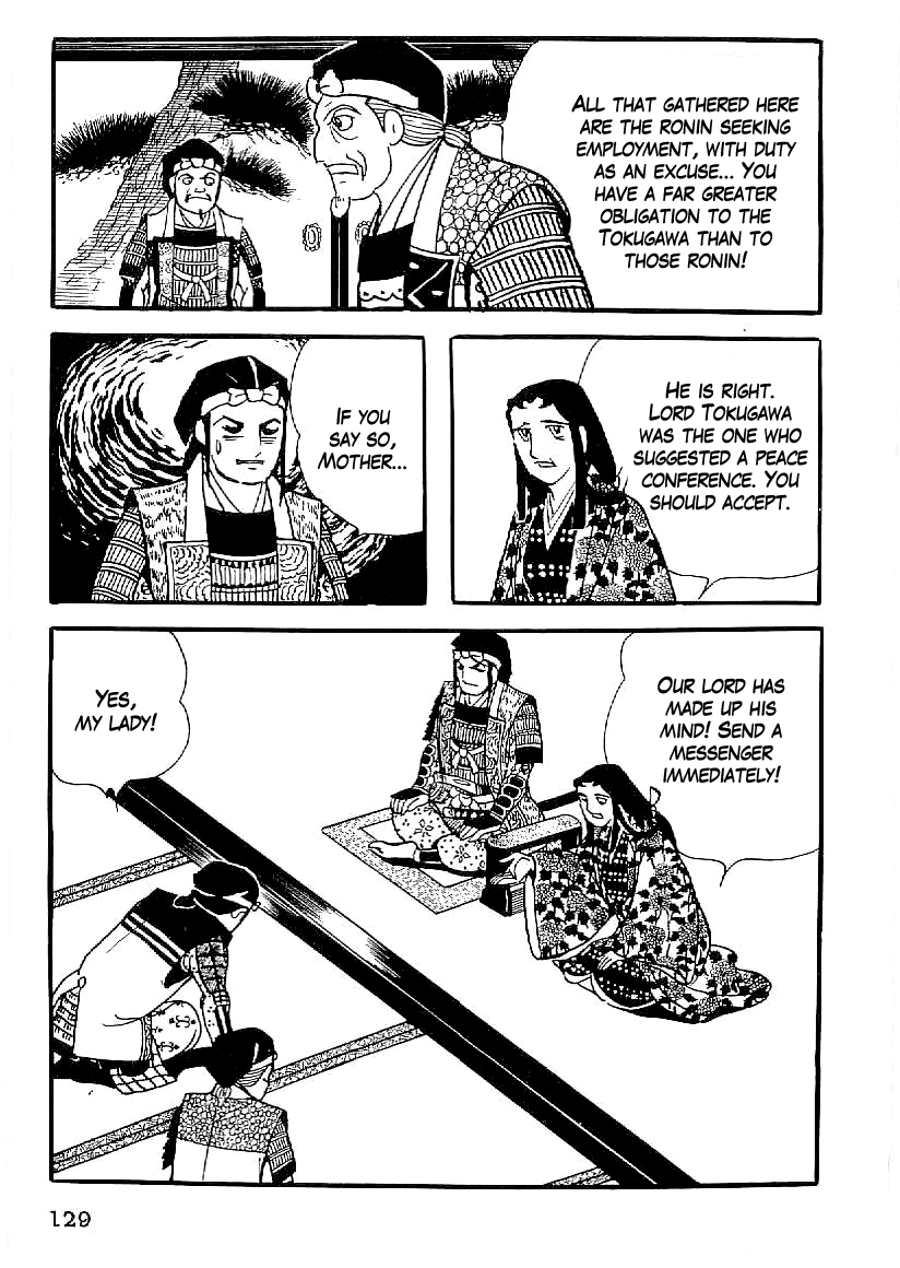 Date Masamune (YOKOYAMA Mitsuteru) Chapter 50 page 42 - Chapter 50: The Winter Siege of Osaka
