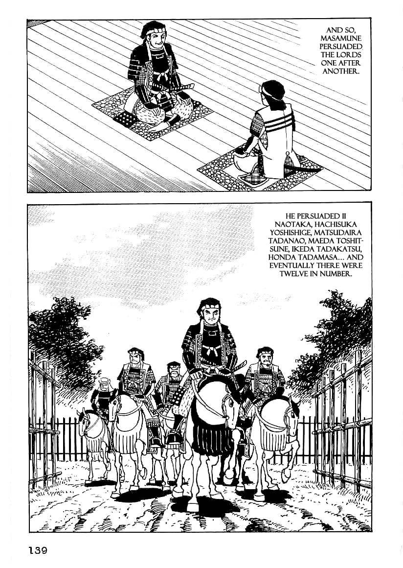 Date Masamune (YOKOYAMA Mitsuteru) Chapter 51 page 10 - Chapter 51: The Naked Castle