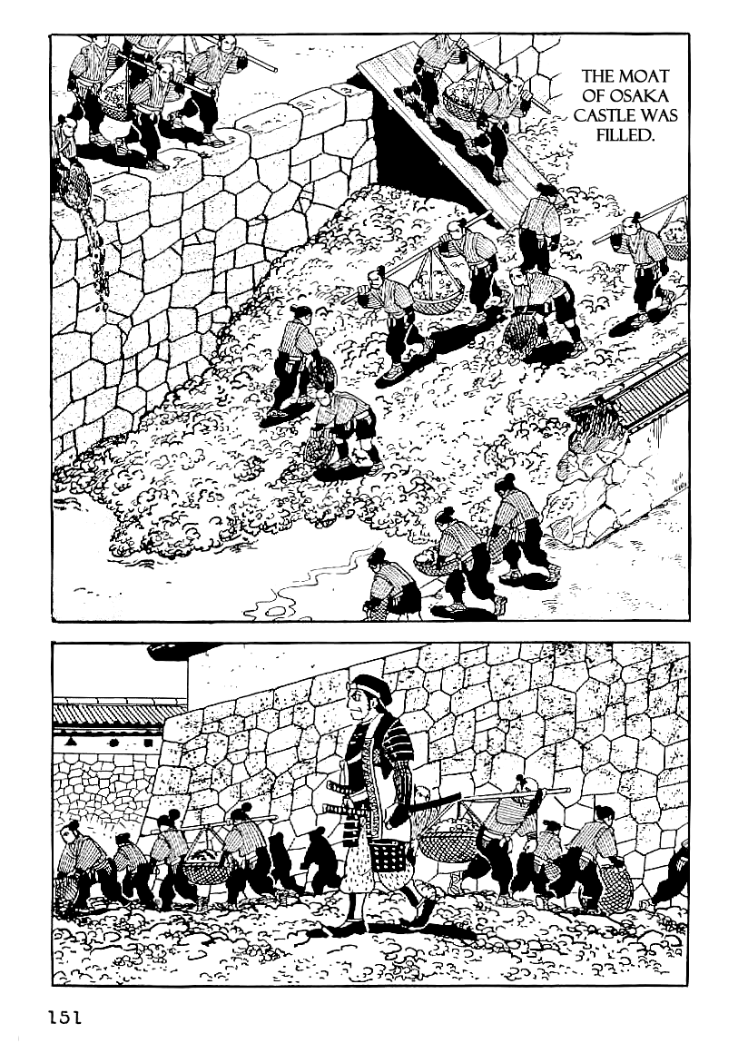 Date Masamune (YOKOYAMA Mitsuteru) Chapter 51 page 22 - Chapter 51: The Naked Castle