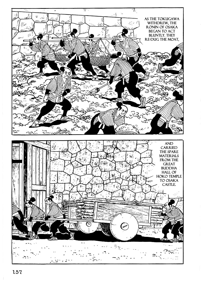 Date Masamune (YOKOYAMA Mitsuteru) Chapter 51 page 28 - Chapter 51: The Naked Castle
