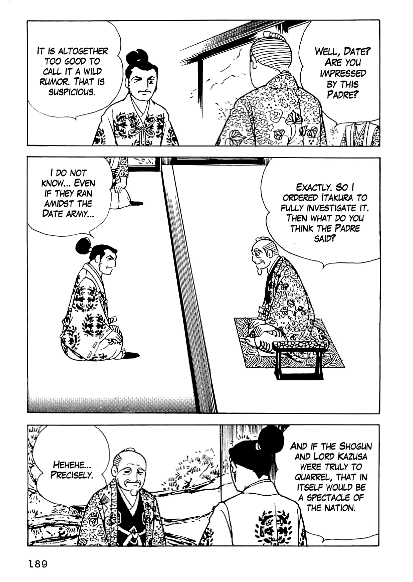 Date Masamune (YOKOYAMA Mitsuteru) Chapter 53 page 8 - Chapter 53: Iris of the Sixth Day