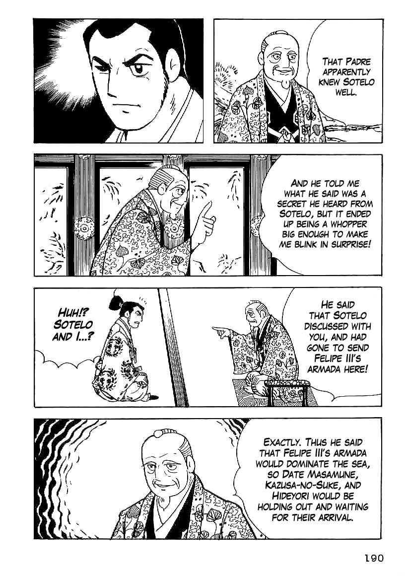 Date Masamune (YOKOYAMA Mitsuteru) Chapter 53 page 9 - Chapter 53: Iris of the Sixth Day