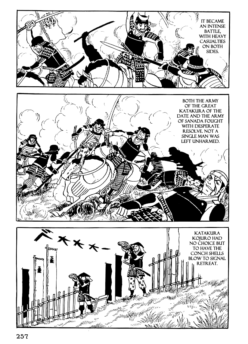 Date Masamune (YOKOYAMA Mitsuteru) Chapter 56 page 4 - Chapter 56: Sanada's War Chronicles