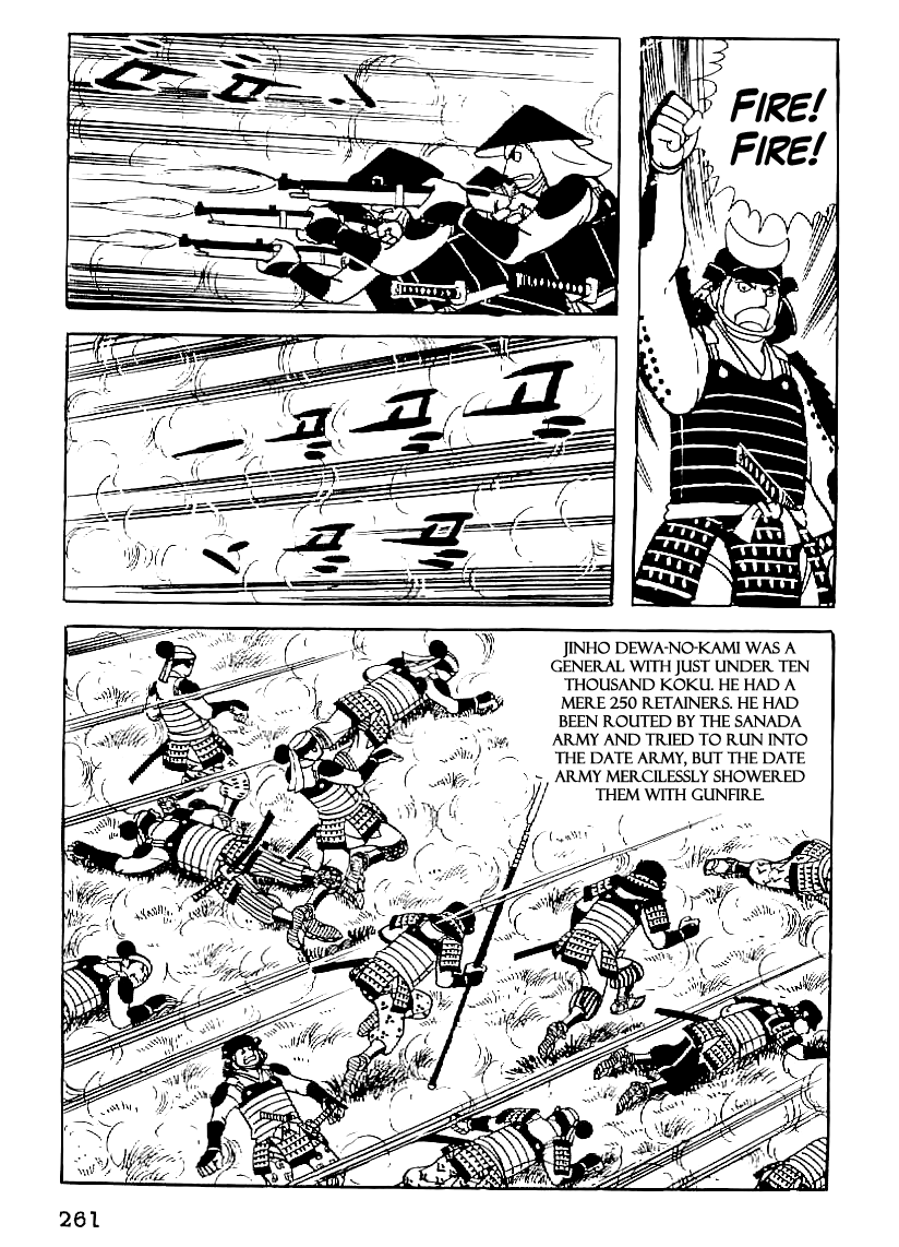 Date Masamune (YOKOYAMA Mitsuteru) Chapter 56 page 8 - Chapter 56: Sanada's War Chronicles