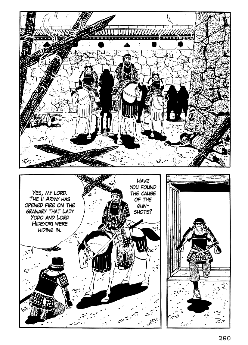 Date Masamune (YOKOYAMA Mitsuteru) Chapter 57 page 15 - Chapter 57: Downfall of the Toyotomi Clan