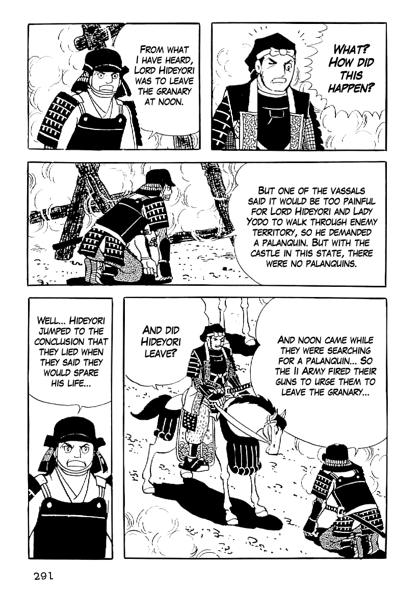 Date Masamune (YOKOYAMA Mitsuteru) Chapter 57 page 16 - Chapter 57: Downfall of the Toyotomi Clan
