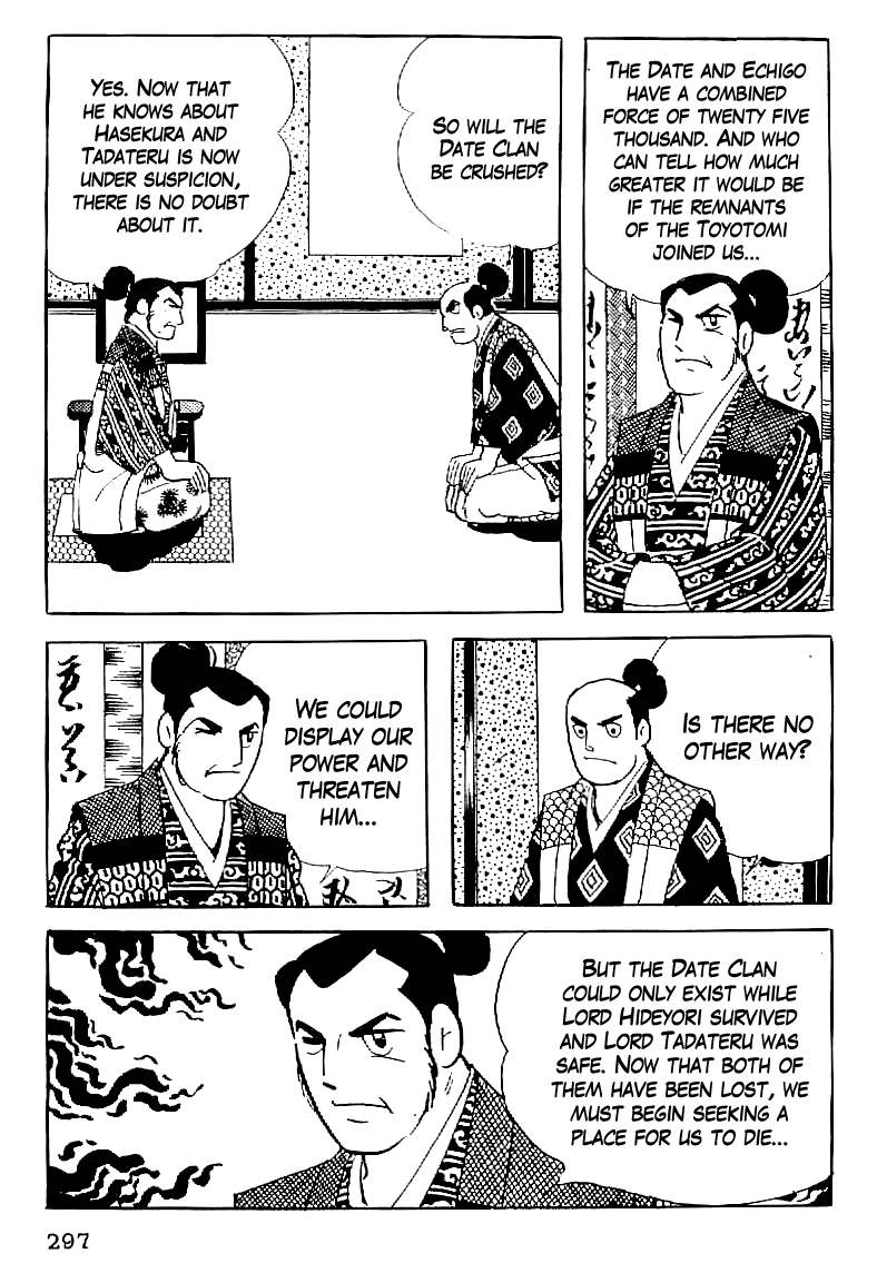 Date Masamune (YOKOYAMA Mitsuteru) Chapter 57 page 22 - Chapter 57: Downfall of the Toyotomi Clan