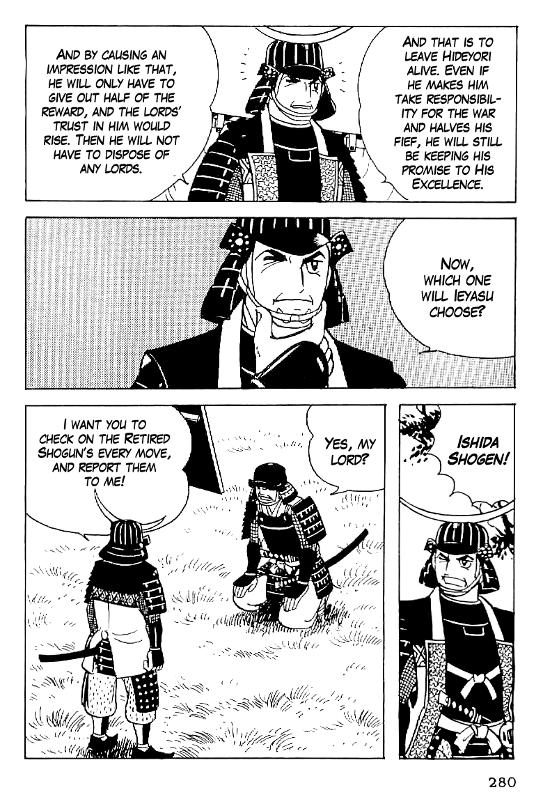 Date Masamune (YOKOYAMA Mitsuteru) Chapter 57 page 5 - Chapter 57: Downfall of the Toyotomi Clan