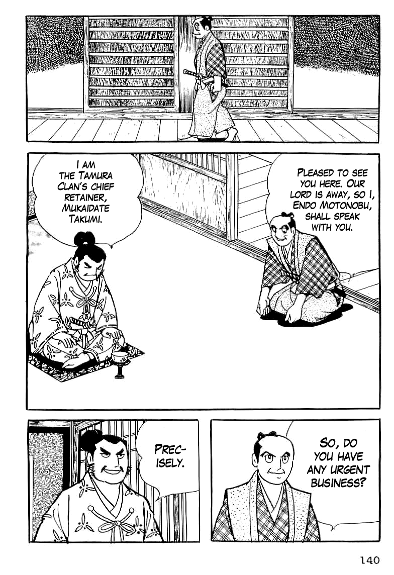 Date Masamune (YOKOYAMA Mitsuteru) Chapter 6 page 10 - Chapter 6: The Stubborn Messenger