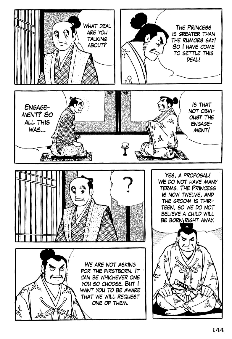 Date Masamune (YOKOYAMA Mitsuteru) Chapter 6 page 14 - Chapter 6: The Stubborn Messenger