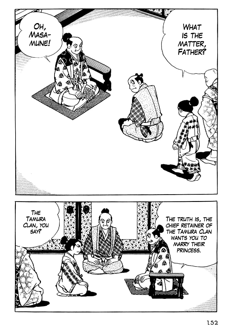 Date Masamune (YOKOYAMA Mitsuteru) Chapter 6 page 22 - Chapter 6: The Stubborn Messenger