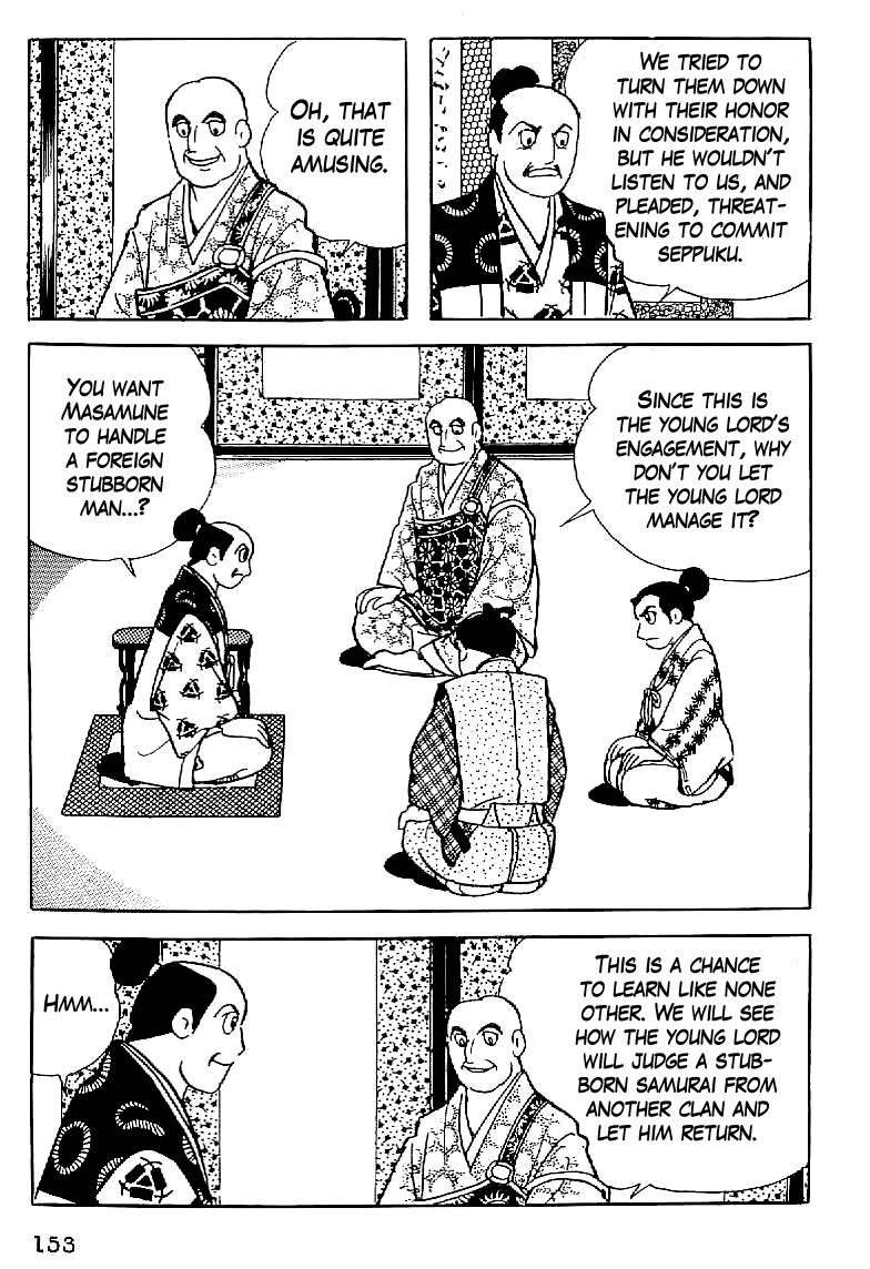Date Masamune (YOKOYAMA Mitsuteru) Chapter 6 page 23 - Chapter 6: The Stubborn Messenger