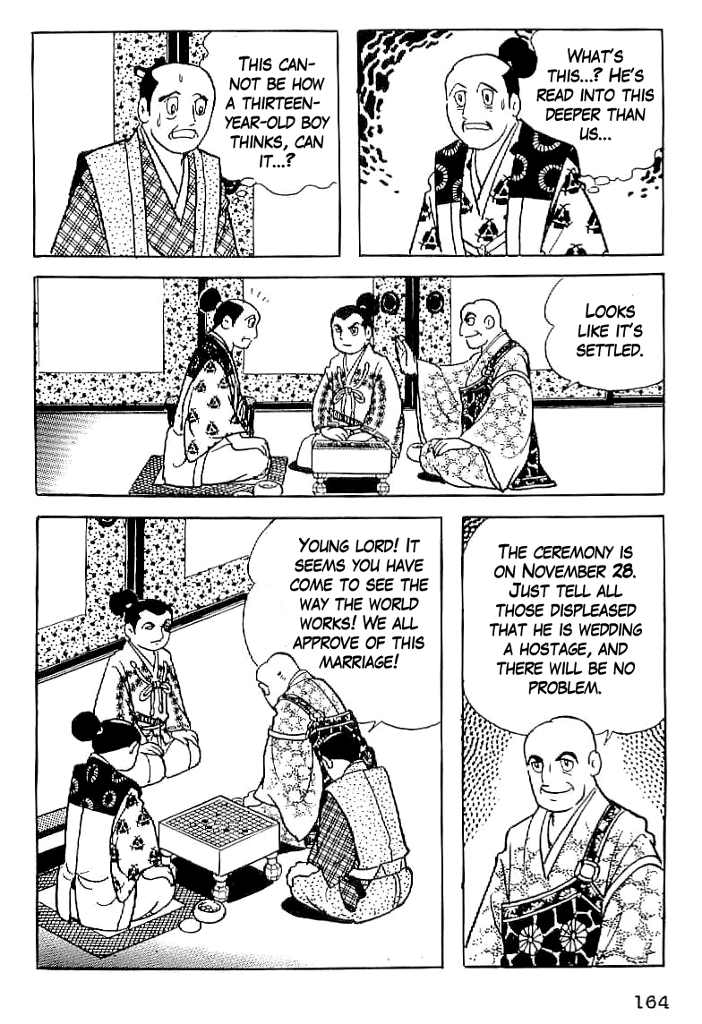 Date Masamune (YOKOYAMA Mitsuteru) Chapter 6 page 34 - Chapter 6: The Stubborn Messenger