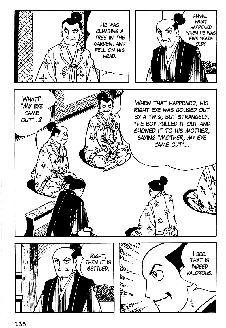 Date Masamune (YOKOYAMA Mitsuteru) Chapter 6 page 5 - Chapter 6: The Stubborn Messenger