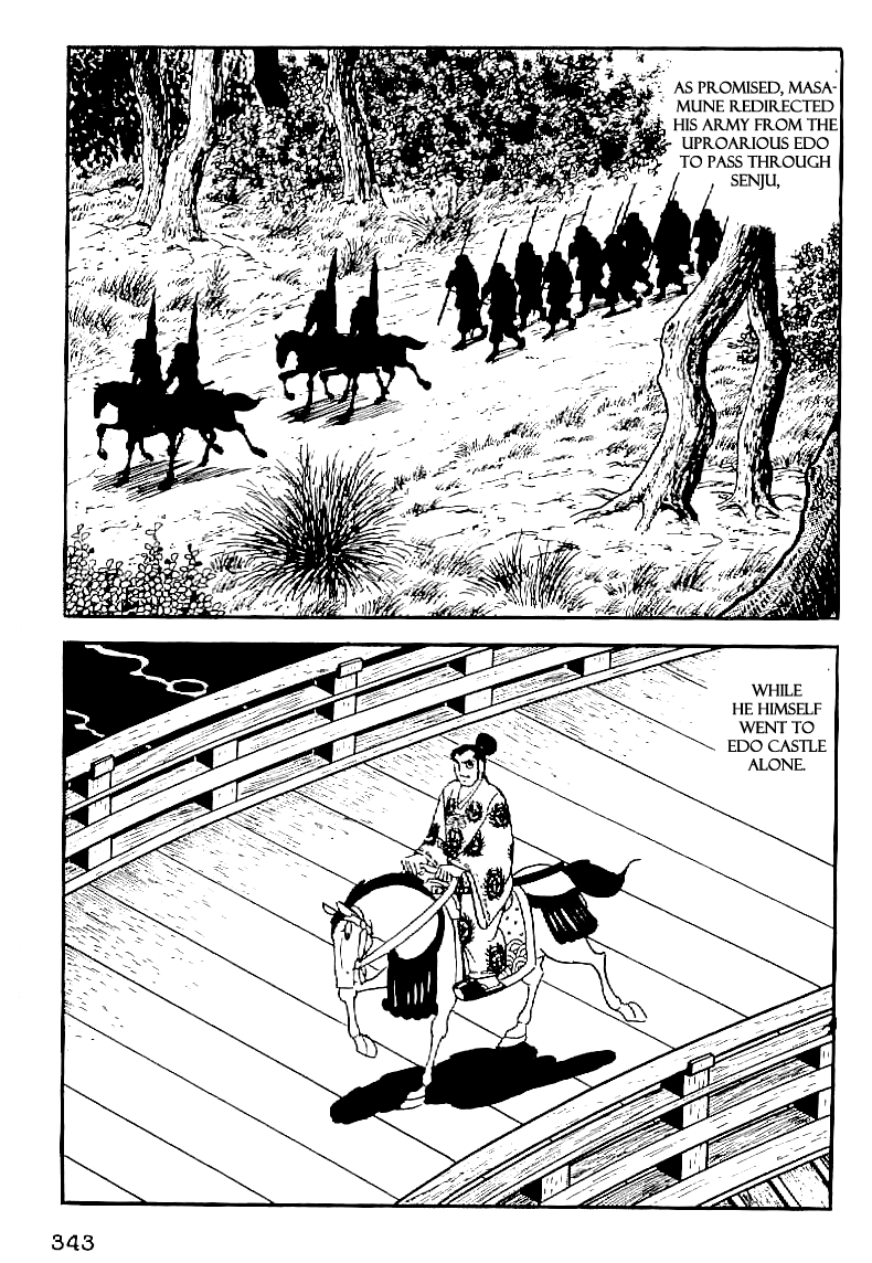 Date Masamune (YOKOYAMA Mitsuteru) Chapter 60 page 10 - Chapter 60: Five Clauses of the Will