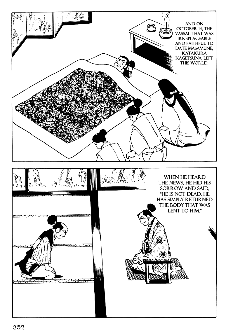 Date Masamune (YOKOYAMA Mitsuteru) Chapter 60 page 24 - Chapter 60: Five Clauses of the Will