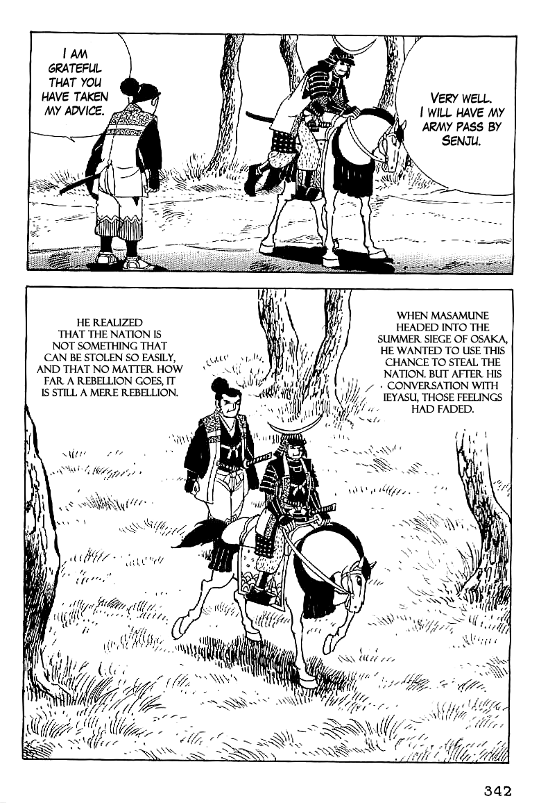 Date Masamune (YOKOYAMA Mitsuteru) Chapter 60 page 9 - Chapter 60: Five Clauses of the Will
