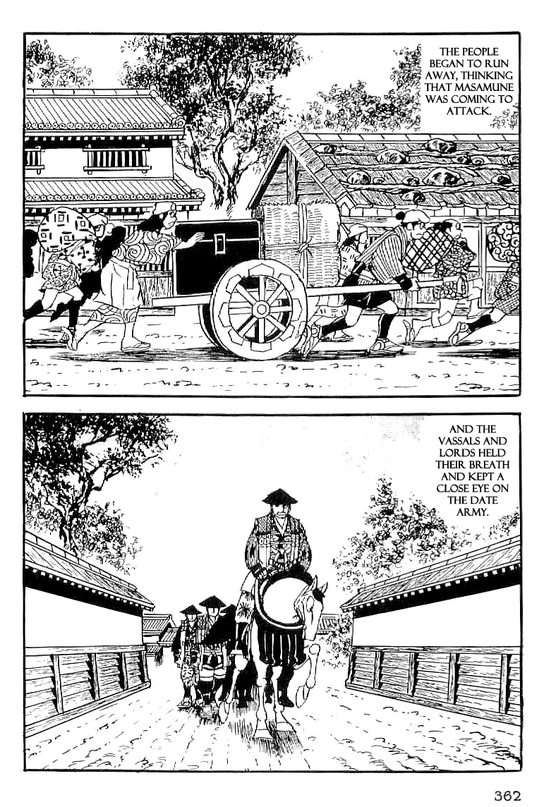 Date Masamune (YOKOYAMA Mitsuteru) Chapter 61 page 5 - Chapter 61: The Citizens' Response