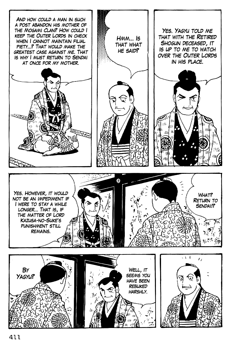 Date Masamune (YOKOYAMA Mitsuteru) Chapter 63 page 10 - Chapter 63: Retainer of Peace [END]