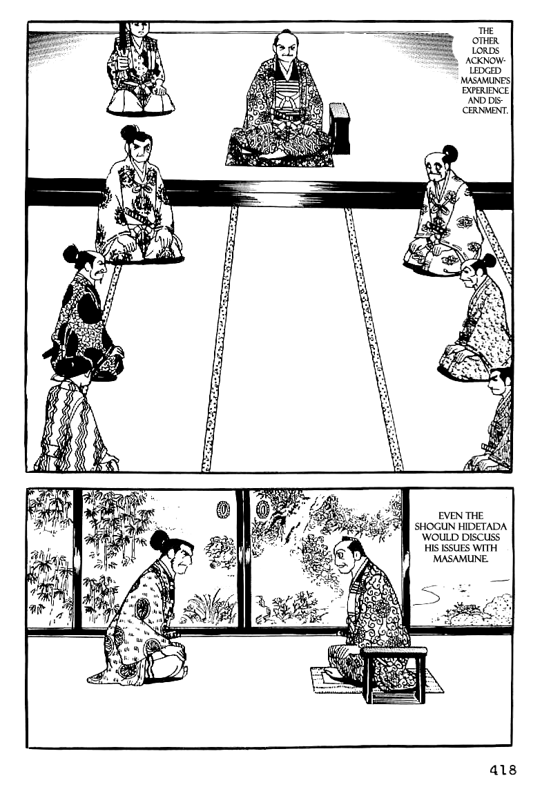 Date Masamune (YOKOYAMA Mitsuteru) Chapter 63 page 17 - Chapter 63: Retainer of Peace [END]
