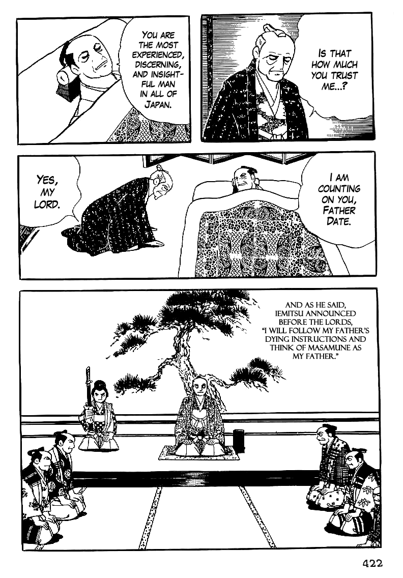 Date Masamune (YOKOYAMA Mitsuteru) Chapter 63 page 21 - Chapter 63: Retainer of Peace [END]