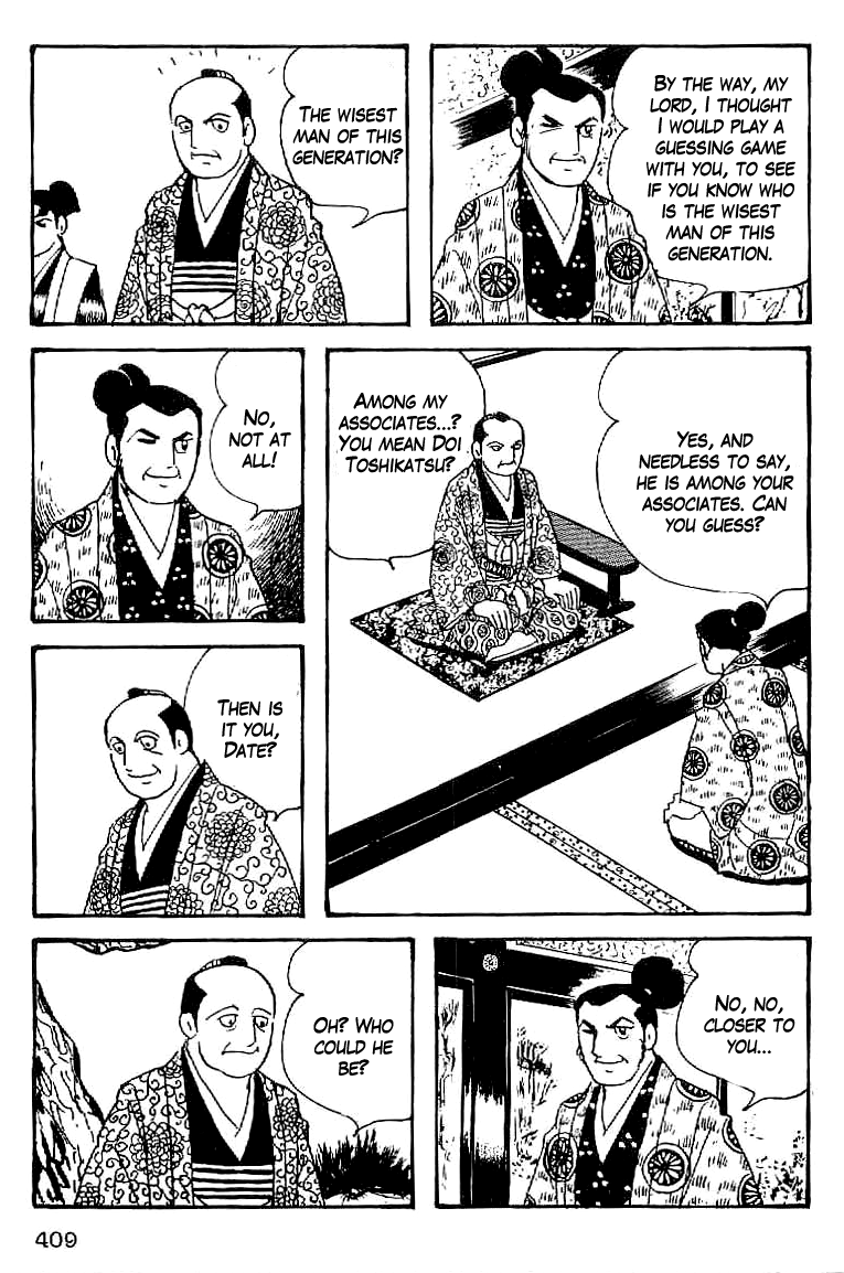 Date Masamune (YOKOYAMA Mitsuteru) Chapter 63 page 8 - Chapter 63: Retainer of Peace [END]