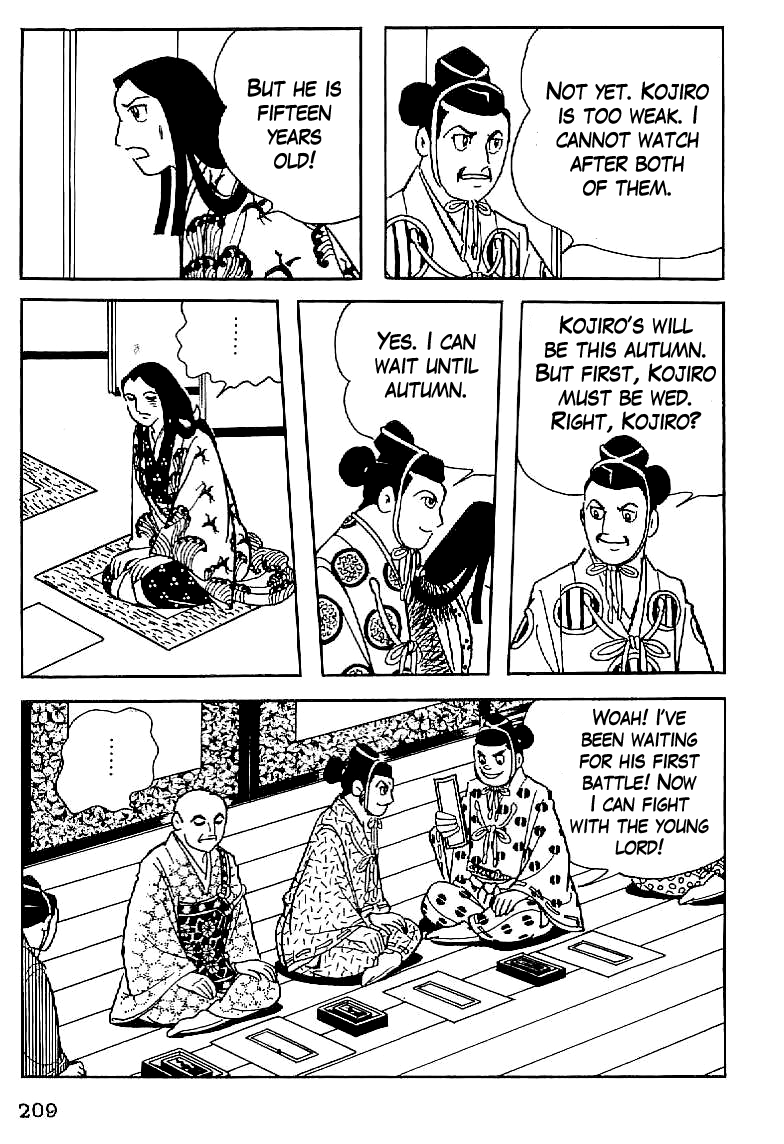 Date Masamune (YOKOYAMA Mitsuteru) Chapter 8 page 15 - Chapter 8: The Desire for the Vanguard