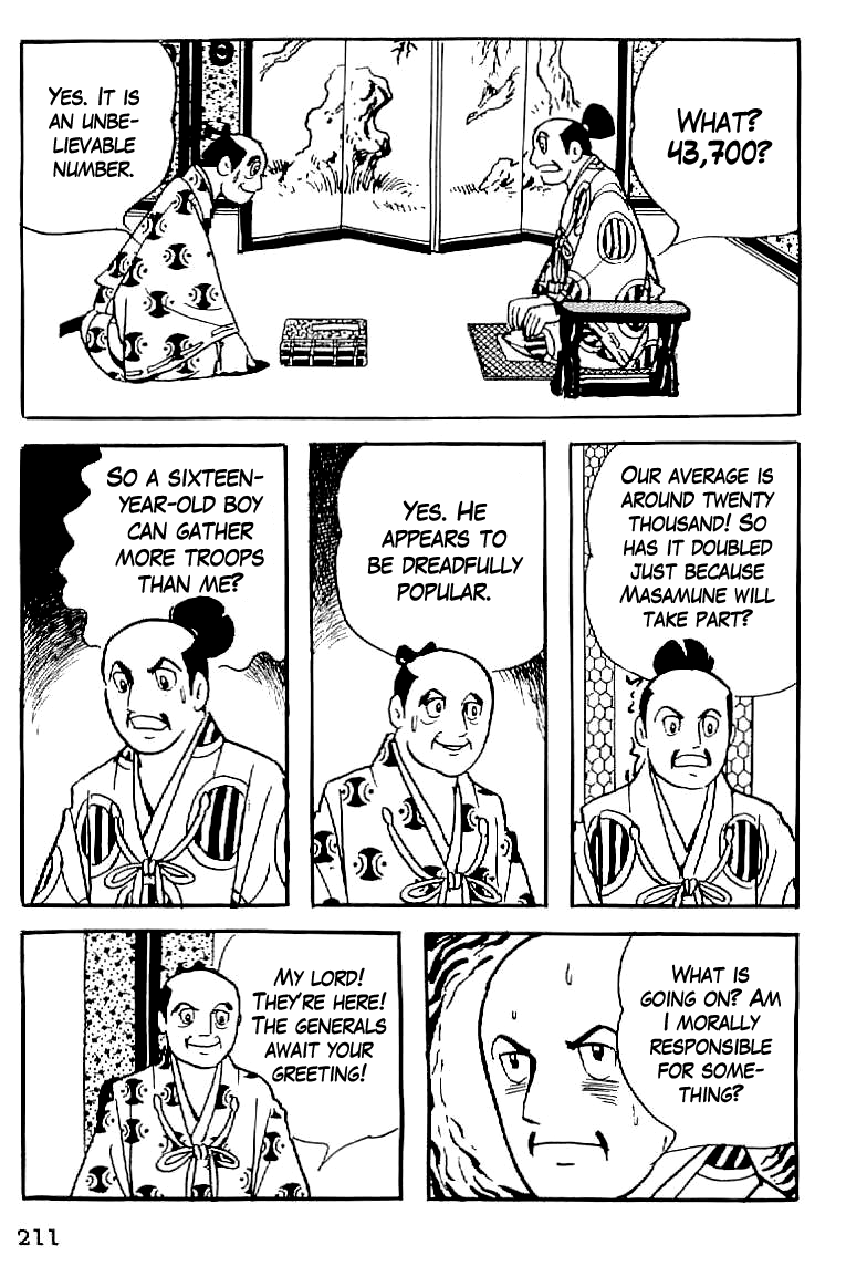 Date Masamune (YOKOYAMA Mitsuteru) Chapter 8 page 16 - Chapter 8: The Desire for the Vanguard